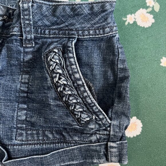 Summer Short Booty Shorts Denim Style Cotton Small Used Pre-owned - Picture 6 of 7